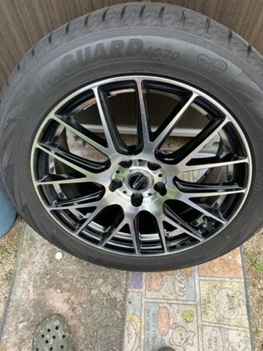 お話し中です　スタッドレス　&  アルミホイール