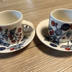 【新品・未使用】ARABIA /アラビア　ルノ　エスプレッソカップ&ソーサー 取扱い終了】ARABIA/アラビア/Runo/ルノ/サマーレイ/エスプレッソ