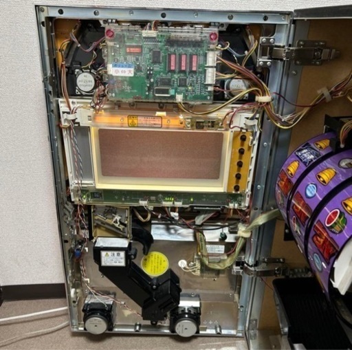 スロット 実機 4号機 初代北斗の拳 宿命パネル 家庭用 メダル不要 カウンタ付