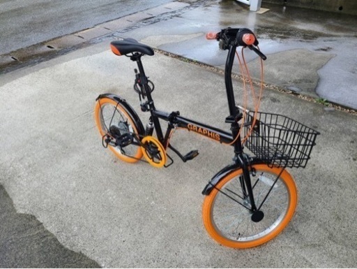 変速付き折りたたみ自転車