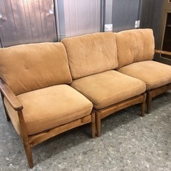 関家具　3人掛けソファ