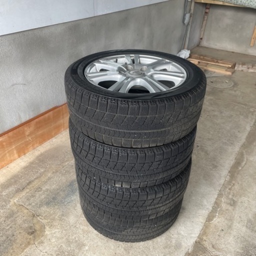 【受渡決定】BLIZZAKタイヤホイール付き　205/50R16 87Q