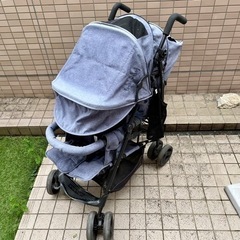 キンダーワゴンkinderwagon DUOシティHOPⅡ ブルーデニムの画像