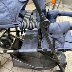 キンダーワゴンkinderwagon DUOシティHOPⅡ ブルーデニムの画像