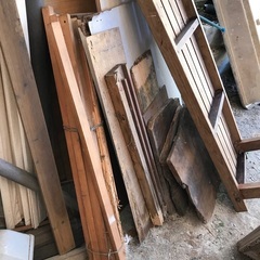 廃材　流木　木　ウッドカーペット　竹の画像