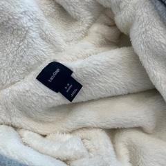 babygap 3-6m おくるみ コート ファーの画像