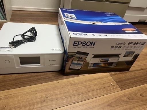【値下げ】エプソン EPSON EP-884AW  ホワイト　2022年8月購入【美品】