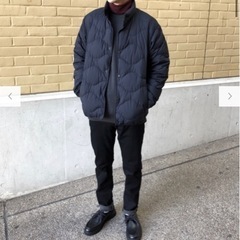 ユニクロ　ダウン　ブラックの画像