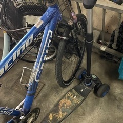 子供　男の子　スクーターの画像