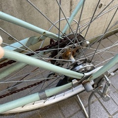 26インチ　変速付き自転車の画像
