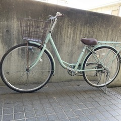 26インチ　変速付き自転車