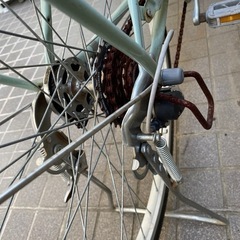 26インチ　変速付き自転車の画像