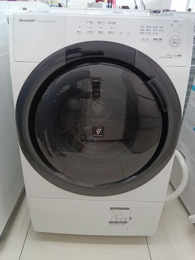 ★ジモティ割あり★ SHARP 乾燥機付き洗濯機 7kg 22年製 動作確認／クリーニング済み HJ1082