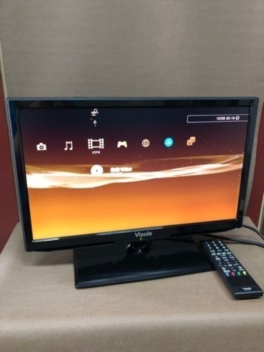 液晶テレビ　19インチ　Visole LCU1906V