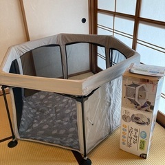 日本育児 洗えてたためるポータブルベビーサークル