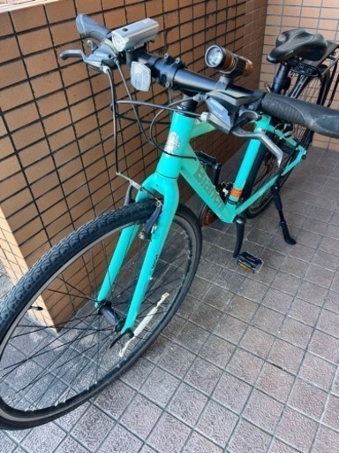 31日17:00までに引き取り可能な方 Bianchiクロスバイク