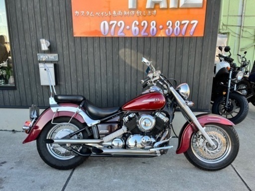 ★38万円　ドラッグスター400クラシック　車検付き！ヤマハ　ドラスタ 4TR セル1 実働車　アメリカン　ドラッグスター