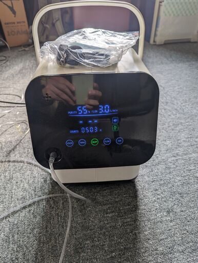 酸素発生器　 完全なタッチ画面 酸素濃縮器 空気清浄機1-6L / min