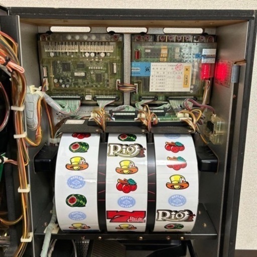【送料込み】パチスロ リオデカーニバル 4号機 コイン不要装置付き　実機 楽天市場】《家庭用パチスロ》リオデカーニバル☆NET☆ コイン