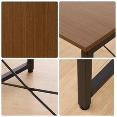 ニトリ　デスク(ZK001 95 MBR) 机　の画像