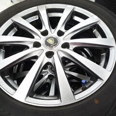 タイヤ付きアルミ4本セット ダンロップ LE MANS V 215/55R17 2019年