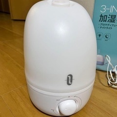 TaoTronics 3-in-1 加湿器 アロマディフューザー　美品の画像