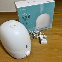 TaoTronics 3-in-1 加湿器 アロマディフューザー　美品