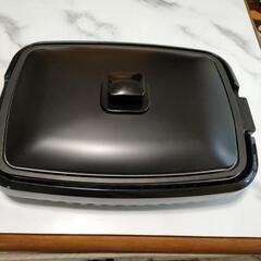 中古☆アイリスオーヤマ　網焼き風ホットプレート　APA-136-B