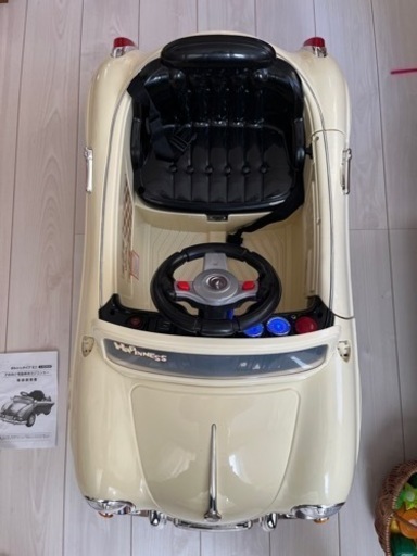 電動乗用ラジコンカー 乗用玩具ドイツオ ールドタイプクラシックカーポルシェタイプ