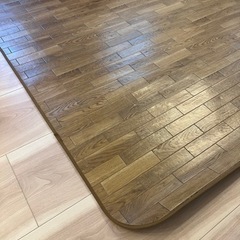 ラグマット 木目の画像