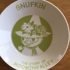 ムーミン プレート (大）2枚セットの画像