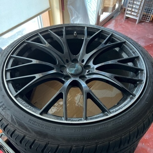 ウェッズスポーツ20インチ9.5jホイール