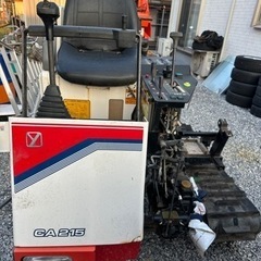 コンバイン　ヤンマー　CA215 エンジン