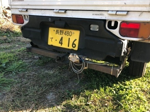 取り引き決定！スバルサンバー　トラック用ヒッチメインバー