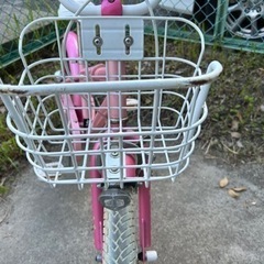【値下げ】 子供自転車　18インチ　女の子用自転車　ピンク