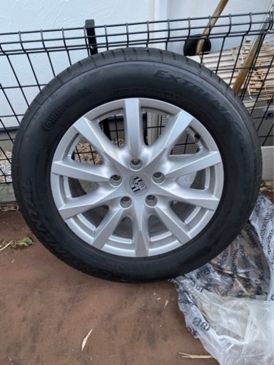 ポルシェ　カイエン純正ホイール　タイヤ　ホイール