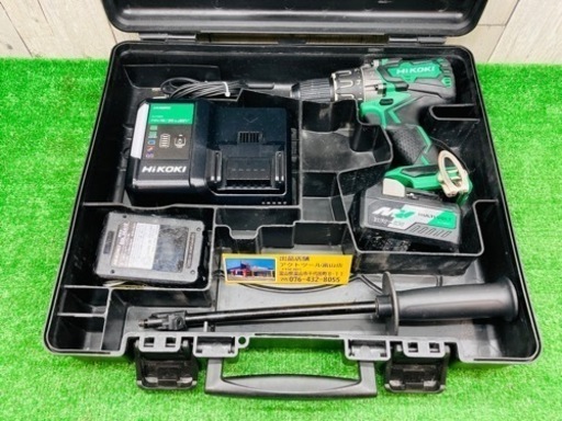 中古品●HiKOKI 振動ドリルドライバー DV36DA(2XP)●B●ITCP0FB48STS