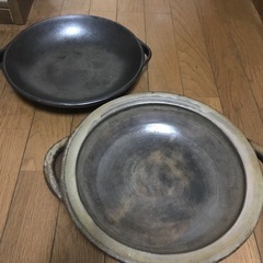 直火可　浅い土鍋