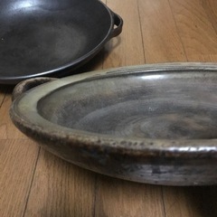 直火可　浅い土鍋の画像