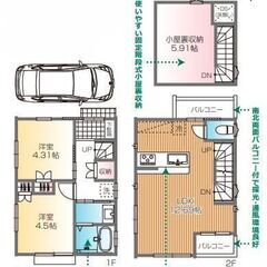 仲介手数料無料！🌞「武蔵関」駅徒歩圏内！LDKは3面採光のため風...