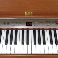 北海道 千歳市/恵庭市 動作品 KAWAI/カワイ 電子ピアノ L5 2006年製 88鍵 AWAグランドプロ 木製鍵盤 イス付 チェリー調 の画像