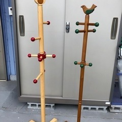 譲渡済 ポールハンガー　二つ