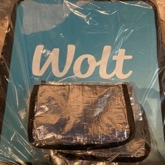 wolt 配達バッグ　ウーバーイーツ　未使用