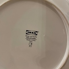 【~11/1】IKEA 食器　白　美品多　平皿4枚　大判皿5枚の画像