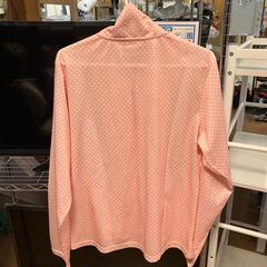 【レディース衣料】Kaepa ジャージ上衣（ピンク/ホワイトドット）LLの画像