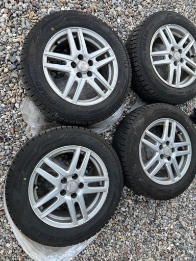 超バリミゾ‼️2ヶ月使用‼️１８５／６５／１５インチ‼️スタッドレスアルミホイール‼️４本セット