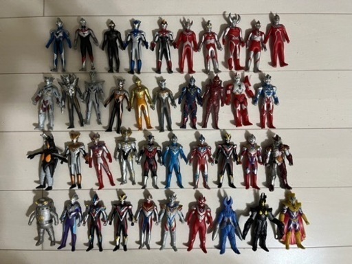 【お値引き中】ウルトラマンソフビ54個セット