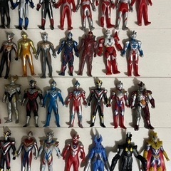 【お値引き中】ウルトラマンソフビ54個セットの画像