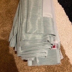カーテン　エメラルド　売りますの画像