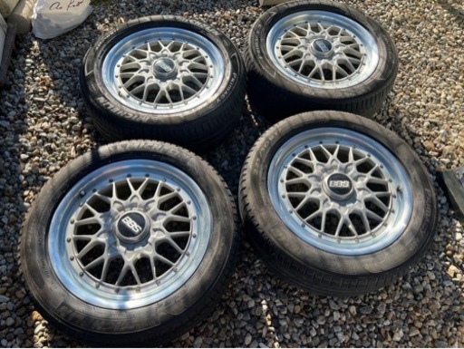 当時物‼️BBSホイール　RS 2 ‼️２２５／５０／１７インチ‼️４本セット‼️値下げ交渉okですよー‼️